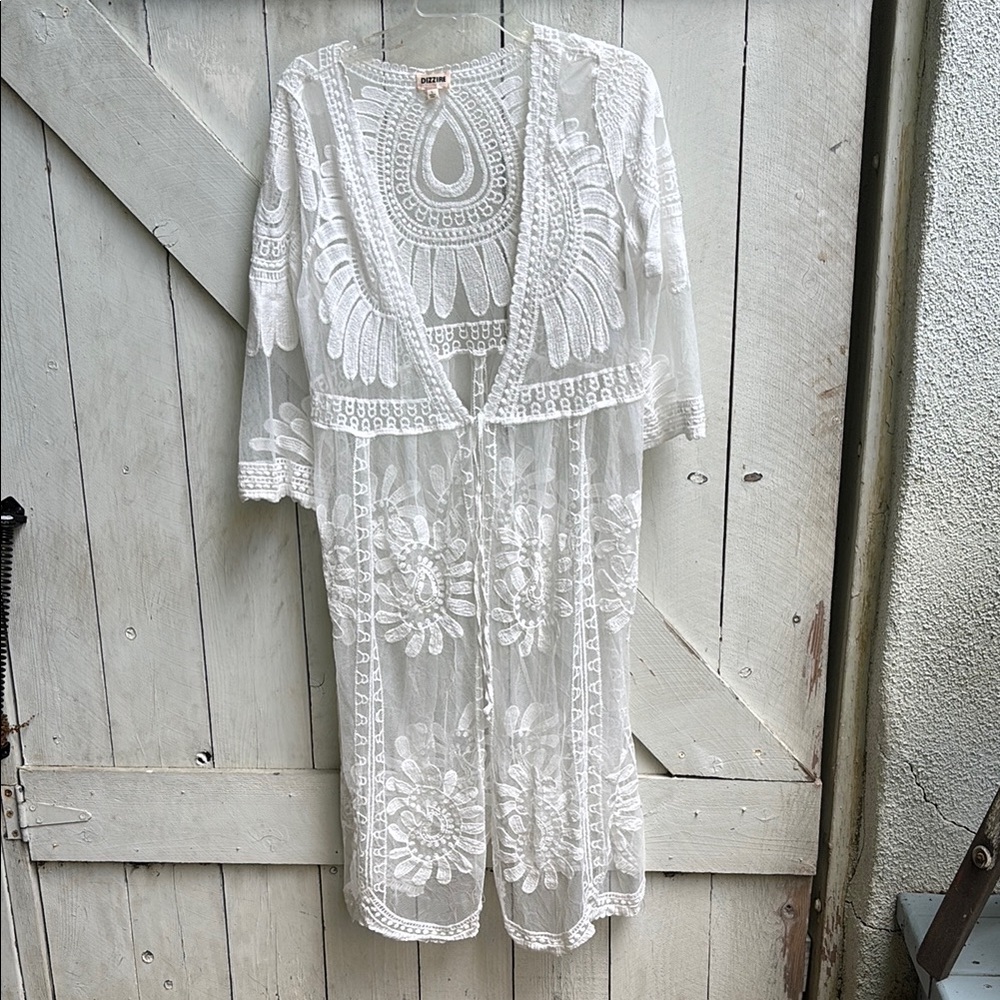 Boho Sheer Cover Up
